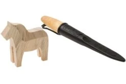 Morakniv Woodcarving Kit Dalahorse 120 Carbon 14041 Wood Carving Kit Carbon Steel -Outdoor Knives MO14041 02 mora