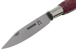 Nontron No. 25 Turning Ferrule, Amarante, Clog Shape NN25AMA Pocket Knife -Outdoor Knives NN25AMA 03 nontron