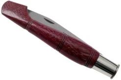 Nontron No. 25 Turning Ferrule, Amarante, Clog Shape NN25AMA Pocket Knife -Outdoor Knives NN25AMA 04 nontron