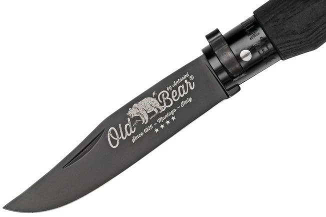 Old Bear Classical Total Black M 9303-19-MNN Pocket Knife 5 Old Bear Classical Total Black M 9303-19-MNN Pocket Knife - Image 3