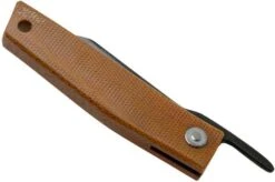 Ohta FK5 Higonokami-pocket Knife, Natural Canvas Micarta -Outdoor Knives OHTA OFF FK5 M N 04 ohta knives