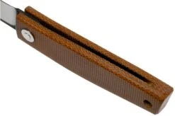 Ohta FK5 Higonokami-pocket Knife, Natural Canvas Micarta -Outdoor Knives OHTA OFF FK5 M N 05 ohta knives
