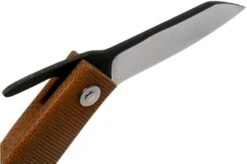 Ohta FK5 Higonokami-pocket Knife, Natural Canvas Micarta -Outdoor Knives OHTA OFF FK5 M N 06 ohta knives