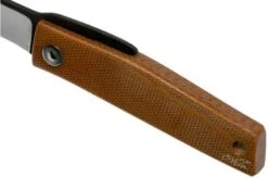 Ohta FK5 Higonokami-pocket Knife, Natural Canvas Micarta -Outdoor Knives OHTA OFF FK5 M N 07 ohta knives