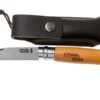 Opinel Pocket Knife No. 8 Luxury Range With Leather Sheath, Carbon Steel -Outdoor Knives OP000815 01 opinel v202004