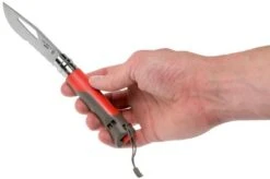Opinel Outdoor No. 08 Pocket Knife, Earth Red -Outdoor Knives OP001714 07 opinel