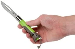 Opinel Outdoor No. 08 Pocket Knife, Earth Green -Outdoor Knives OP001715 07 opinel