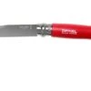 Opinel Pocket Knife No. 08RV Red, Stainless Steel, Blade Length 8.5 Cm -Outdoor Knives OP001981 01 opinel