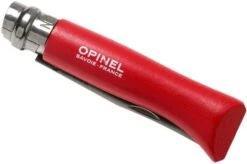 Opinel Pocket Knife No. 08RV Red, Stainless Steel, Blade Length 8.5 Cm -Outdoor Knives OP001981 04 opinel