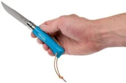Opinel Trekking No. 07RV Pocket Knife, Cyan Blue -Outdoor Knives OP002206 07 opinel