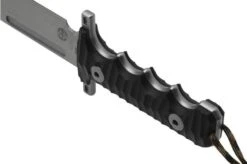 Pohl Force Quebec Two, 2443 Stonewashed, Fixed Knife -Outdoor Knives PF2443 04 pohlforce