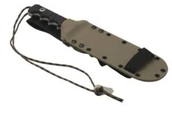 Pohl Force Quebec Two, 2443 Stonewashed, Fixed Knife -Outdoor Knives PF2443 06 pohlforce