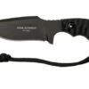 Pohl Force Compact Two Black 6032 Fixed Knife, Dietmar Pohl Design -Outdoor Knives PF6032 01 pohl