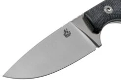 QSP Knife Workaholic QS124-B SK03 Black Micarta Fixed Knife -Outdoor Knives QS124 B 03 qsp