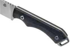 QSP Knife Workaholic QS124-B SK03 Black Micarta Fixed Knife -Outdoor Knives QS124 B 05 qsp