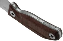 Real Steel CVX-80 Red Micarta 3564 Convex Bushcraft Knife, Poltergeist Design -Outdoor Knives RL3564 04 realsteel