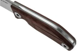 Real Steel CVX-80 Red Micarta 3564 Convex Bushcraft Knife, Poltergeist Design -Outdoor Knives RL3564 06 realsteel