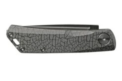 Real Steel Luna, Titanium Grey Crackle 7001TC-GC Slipjoint Pocket Knife -Outdoor Knives RL7001TC GC 05 realsteel