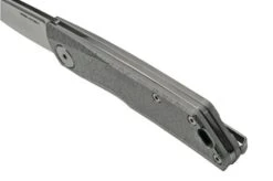 Real Steel Luna, Titanium Grey Crackle 7001TC-GC Slipjoint Pocket Knife -Outdoor Knives RL7001TC GC 06 realsteel