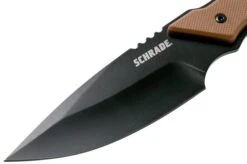 Schrade Frontier Fixed Knife 4" 1121086 Tan & Black FRN Pocket Knife -Outdoor Knives SC1121086 03 schrade