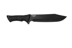 Schrade Leroy Fixed Blade 650942, Black Survival Knife -Outdoor Knives SC650942 02 schrade
