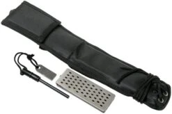 Schrade Frontier 7" Fixed Blade SCHF37, 1095 Carbon Steel, Fixed Knife With Sharpening Stone & Firesteel -Outdoor Knives SCHF37 08 schrade