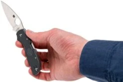 Spyderco Chaparral FRN Grey C152PGY Pocket Knife -Outdoor Knives SPC152PGY 08 spyderco spc152pgy 08