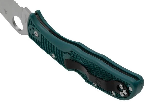 Spyderco Endela K390 C243FSK390 Serrated Pocket Knife 6 Spyderco Endela K390 C243FSK390 Serrated Pocket Knife - Image 4