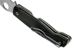 Spyderco Pattadese C257GP Pocket Knife -Outdoor Knives SPC257GP 05 spyderco