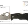 Spyderco Manbug MBKP Pocket Knife -Outdoor Knives SPMBKP 01 spyderco manbug spmbkp d1