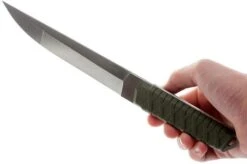 Steel Will Courage 311 Fixed Knife, Green -Outdoor Knives SWK 311 06 steel will swk 311 06