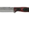 TOPS Knives B.O.B. Fieldcraft 154CM Red/Black G10 BROS-154-RB Bushcraft Knife -Outdoor Knives TK BROS 154 RB 01 tops knives