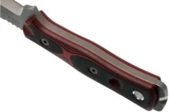 TOPS Knives B.O.B. Fieldcraft 154CM Red/Black G10 BROS-154-RB Bushcraft Knife -Outdoor Knives TK BROS 154 RB 04 tops knives