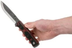 TOPS Knives B.O.B. Fieldcraft 154CM Red/Black G10 BROS-154-RB Bushcraft Knife -Outdoor Knives TK BROS 154 RB 06 tops knives