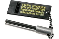 TOPS Knives B.O.B. Fieldcraft 154CM Red/Black G10 BROS-154-RB Bushcraft Knife -Outdoor Knives TK BROS 154 RB 09 tops knives