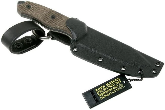 TOPS Knives Trail Seeker TLSR-01 Outdoor Knife, Luis Murillo Design 8 TOPS Knives Trail Seeker TLSR-01 Outdoor Knife, Luis Murillo Design - Image 6