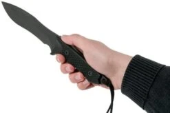 Spartan Blades Ronin Shinto, Black Blade, Black Handle, Outdoor Knife -Outdoor Knives USSB47BKBKNLBK 06 spartan blades