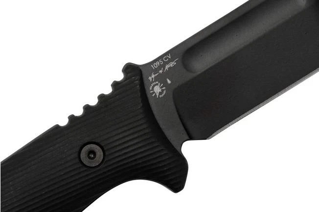Spartan Blades Harsey Fighter SBSL006BK Black 1095 Cro-Van, Fixed Knife 7 Spartan Blades Harsey Fighter SBSL006BK Black 1095 Cro-Van, Fixed Knife - Image 5