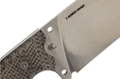 Viper Tank V4004SW D2 Stonewashed, Micarta -Outdoor Knives VPVT4004SW 05 viper tank vpvt4004sw 05