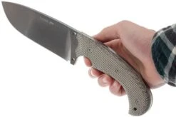 Viper Tank V4004SW D2 Stonewashed, Micarta -Outdoor Knives VPVT4004SW 06 viper tank vpvt4004sw 06