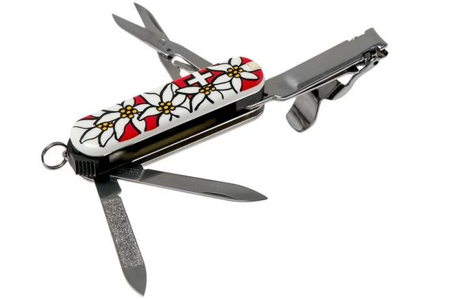 Victorinox NailClip 580 Edelweiss 0.6463.840 Swiss Pocket Knife 3 Victorinox NailClip 580 Edelweiss 0.6463.840 Swiss Pocket Knife
