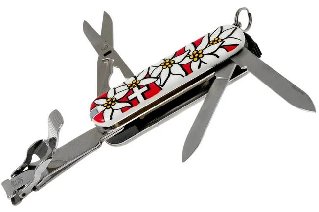 Victorinox NailClip 580 Edelweiss 0.6463.840 Swiss Pocket Knife 4 Victorinox NailClip 580 Edelweiss 0.6463.840 Swiss Pocket Knife - Image 2