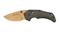 Willumsen Red E, RE21DTA Acid Desert Tan & Black, Pocket Knife