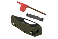 Willumsen Red E Nano, RN23NOL OD Green, Pocket Knife -Outdoor Knives WNRN23NOL 06 willumsen
