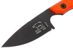 White River Knives M1 Backpacker Pro Orange G10, Black Ionbond Fixed Knife, Kydex Sheath -Outdoor Knives WRBP PRO CBI TOR 03 white river knives