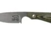 White River Knives M1 Caper Black & OD Linen Micarta Fixed Knife, Kydex Sheath -Outdoor Knives WRCPR LBO 01 white river knives