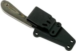 White River Knives M1 Caper Black & OD Linen Micarta Fixed Knife, Kydex Sheath 16 White River Knives M1 Caper Black & OD Linen Micarta Fixed Knife, Kydex Sheath -Outdoor Knives WRCPR LBO 07 white river knives