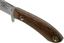 White River Knives Sendero Bush Hunting Knife Natural Burlap Micarta, Jerry Fisk Design -Outdoor Knives WRJF SB BNA 05 white river knives
