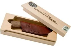 White River Knives Sendero Bush Hunting Knife Natural Burlap Micarta, Jerry Fisk Design -Outdoor Knives WRJF SB BNA 08 white river knives